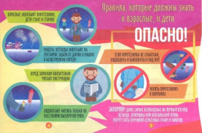 Правила безопасности при использовании пиротехнических изделий